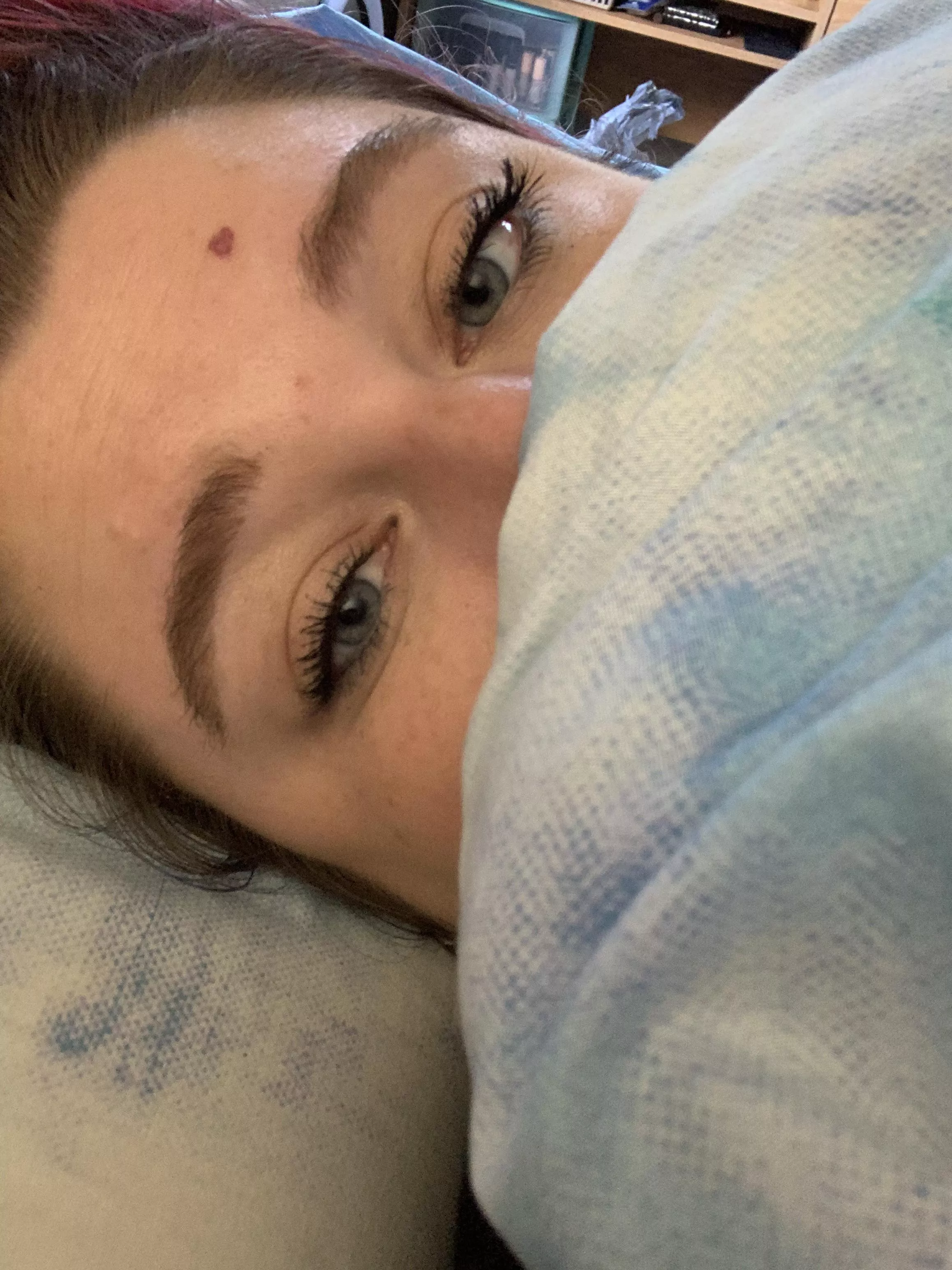 Time to snuggle up with my stuffies 🤍 posted by kittykatlin24