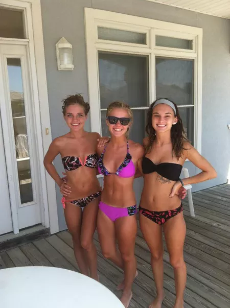 Tiny bikini girls by twodsinthepink