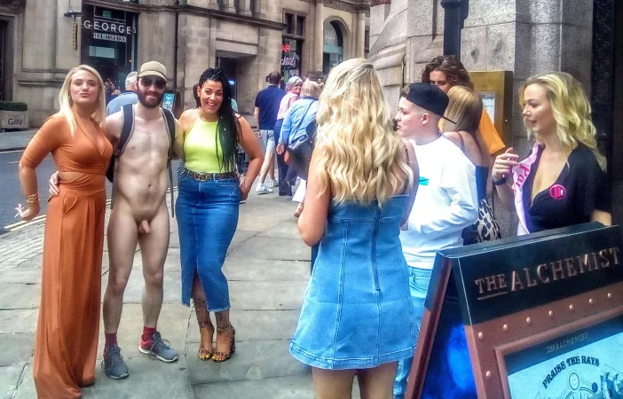 Tiny dick public cfnm by DRD1985