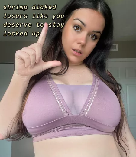 tiny dicks don’t deserve to be free! by mrshumiliation