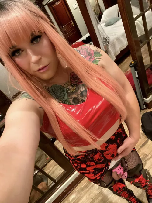 Tiny pink cage for a beta by nikkigraziano13