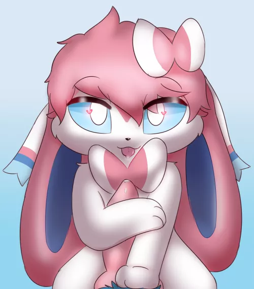 Tiny Sylveon ~ [FM] (art by me Cone) by conekoxd