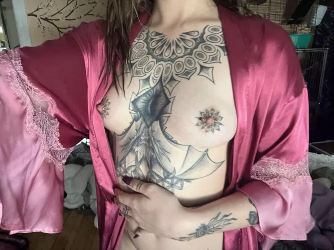 Tiny tattooed titties back at it 💕 by BellaBiddieOF