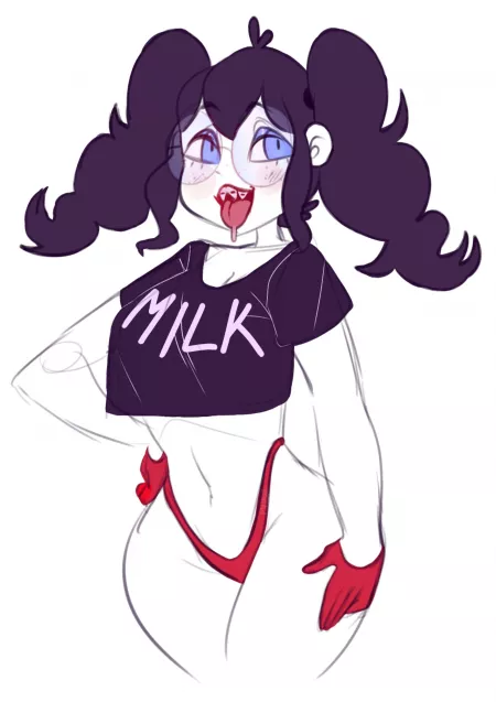 Tips in Red (_milkee/juggiez_) by Iamdoingathing