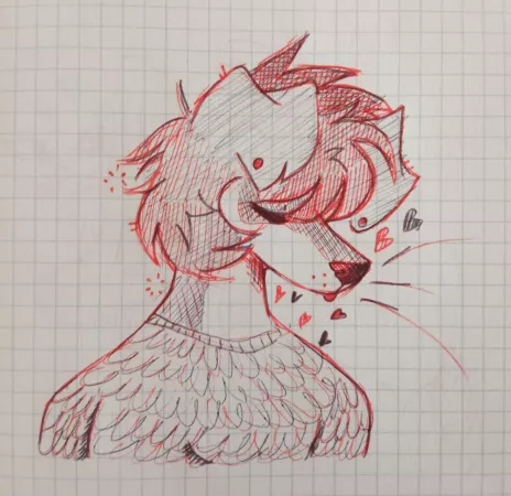tired boii - art by me by animablu