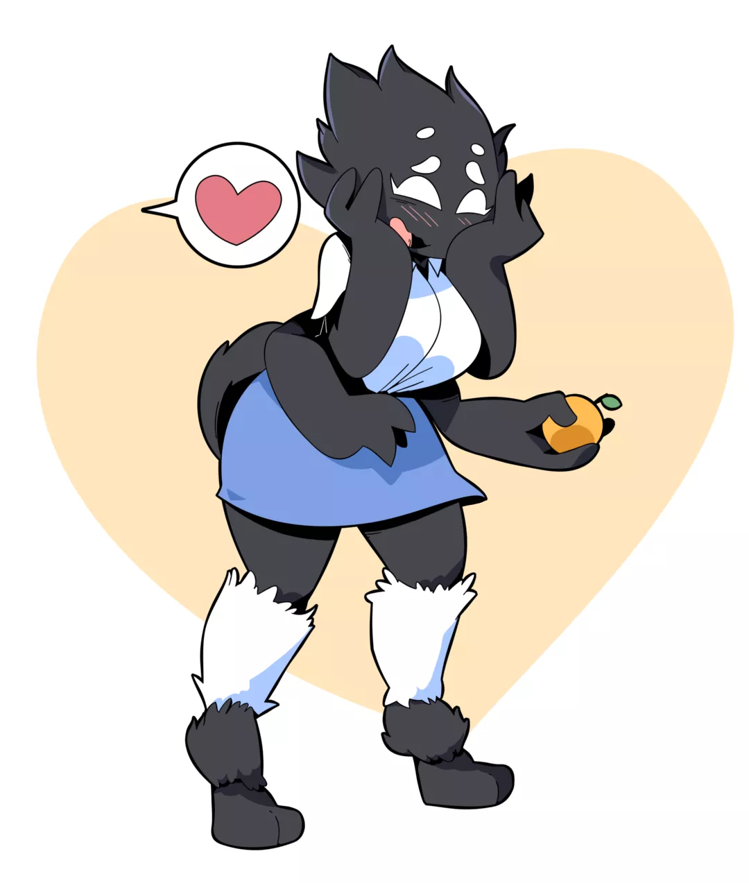 Tiritelle the spider schoolgirl [HeyPelusa] posted by Ayu_Draws