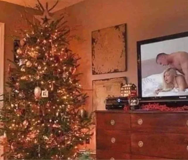 Tis the Season! My dad sent me a picture over the weekend to show he and my mom put the tree up…thanks, dad. posted by DoctorLickit