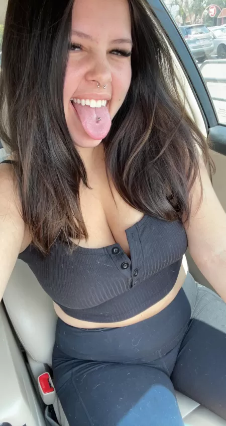 titties & tongue ring😜(18) by heyimsugarylove