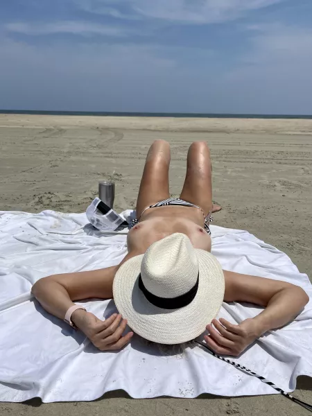 #tittytuesday - we need opinions, as going topless is new to my wife and she graciously asked to post! by hotsoutherncpl