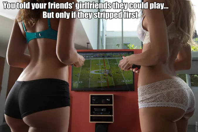 To your surprise they agreed... Their boyfriends weren't happy by PM_me_your_GFs_butt