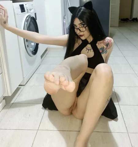 today I am a black cat by MisakiLight