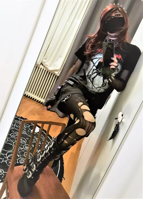 Today was a casual typical metalhead girl kind of day \m/ by ShadowPrincessN7