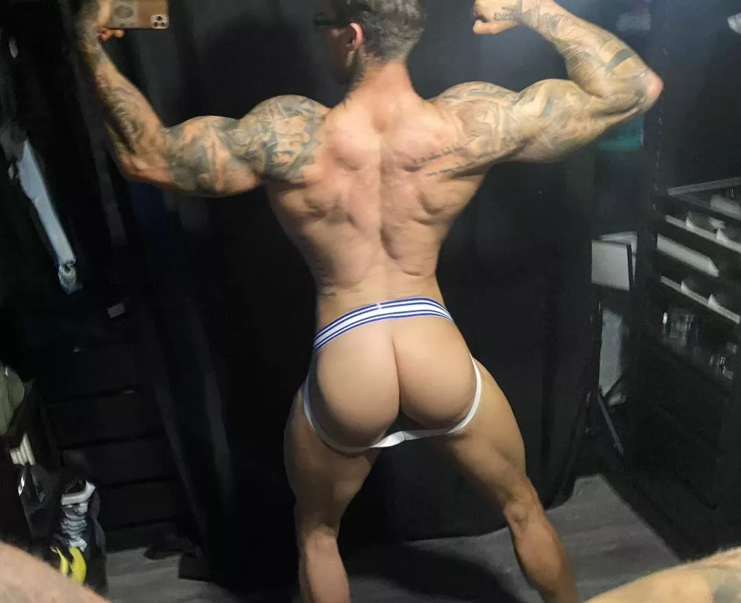 Todays jock.. i love the way they frame my ass 🍑🍆💦 posted by Modeldpg