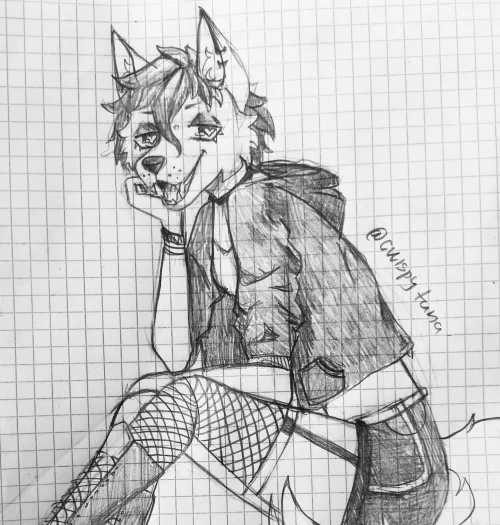 Today's school sketch :3 by chrudim