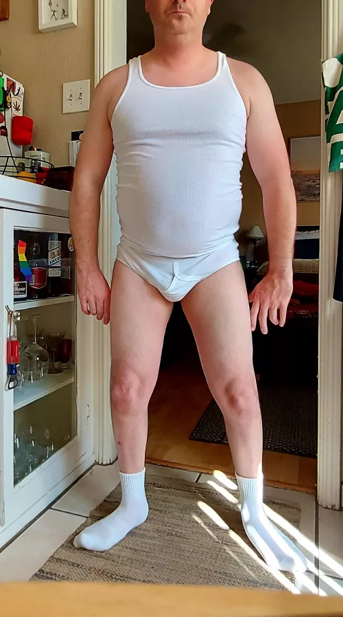 Today's uniform 🧦🩲👖👕 by Homo_gone_wild