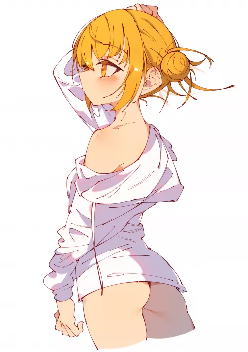 Toga just woken up [Rasurasu] by BrieCheeseH