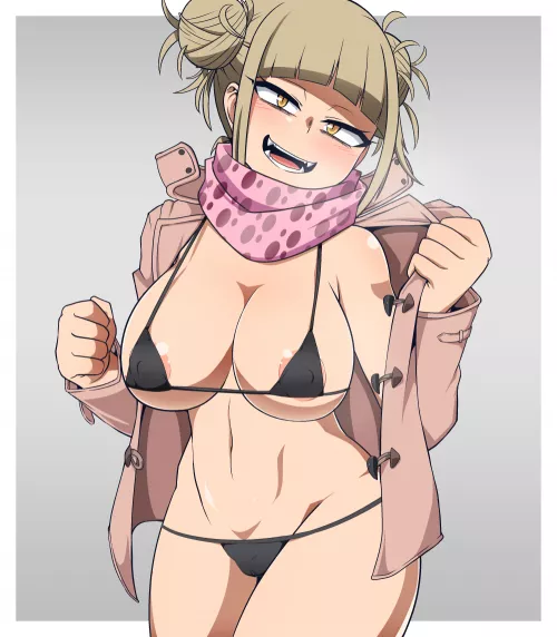 Toga: under the duffel coat [@fire_breath01] by AnotherHellCheese