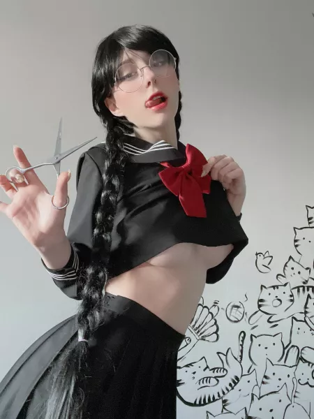 Toko Fukawa (by Tulpina) [Danganronpa] [OC]. by mi_zha