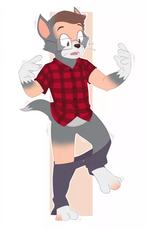 Tom the Cat By Fauvfox by Vylpes