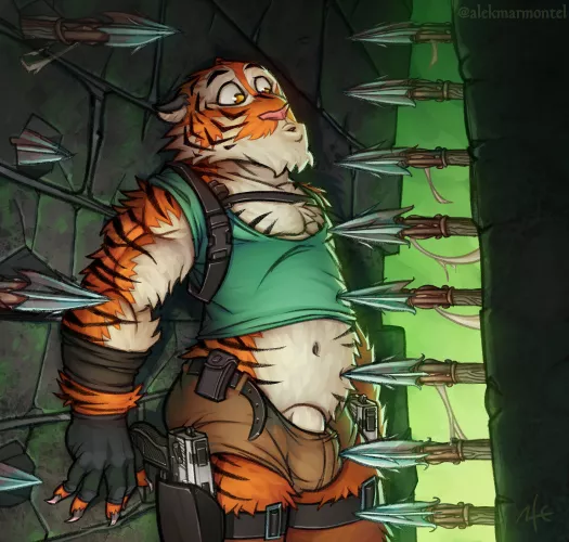 Tomb Tiger Raider (Alek Marmontel) [Tomb Raider] by alekmarmontel