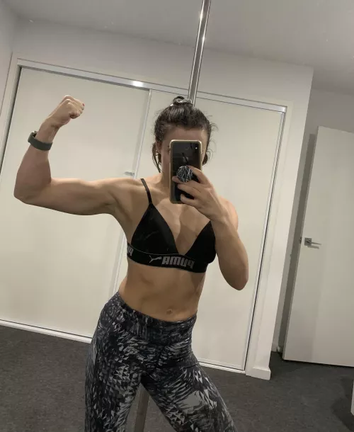 Toned arms and core by eelenadancer