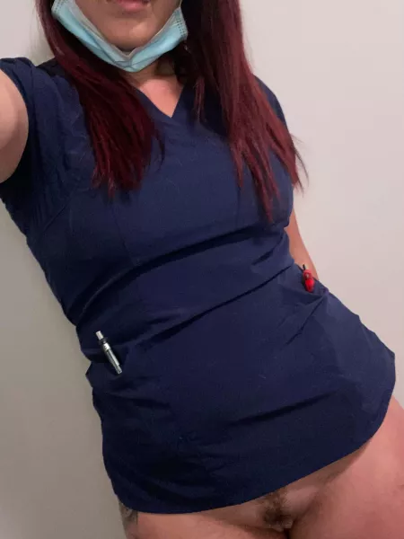 Too bad I can't work without bottoms on! by toraodyne