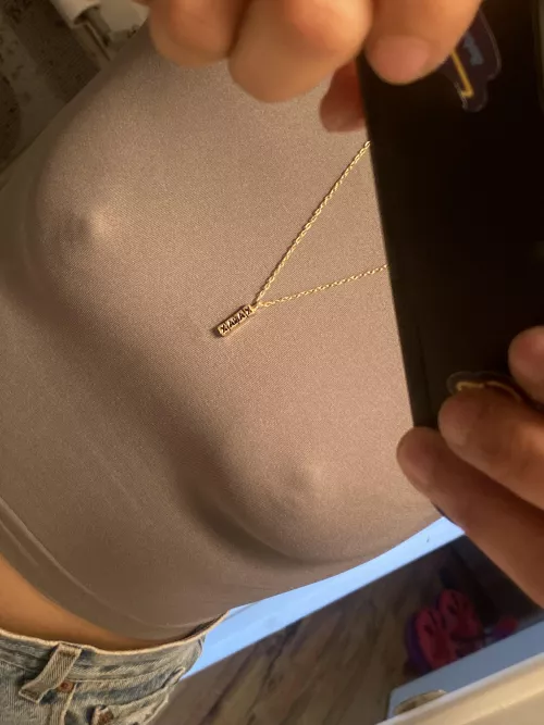 too cold out here for ya girls nips by meow4dadddies