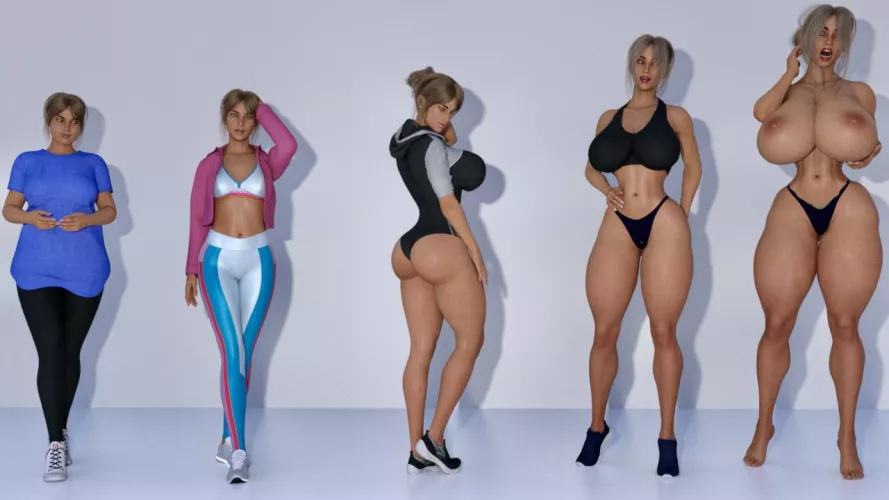 Too many bimbo gym shakes by The_Day_After