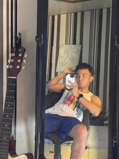 Too many handsome guys here. 😰 by kneeldyann