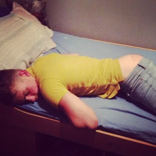 Too Tired to Undress posted by Mad4Reddit