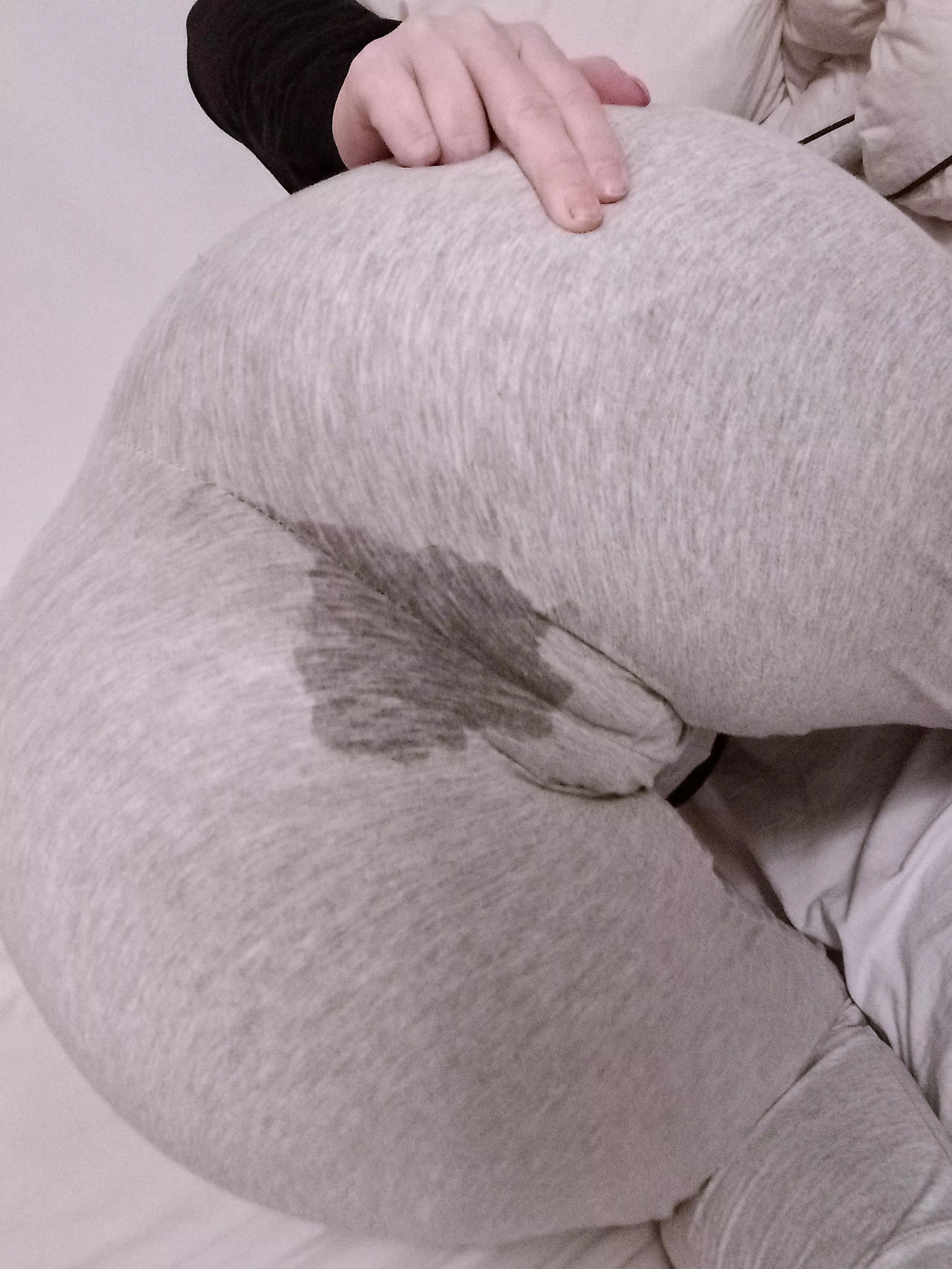 Took long time to find any good porn. So my pussy had long time to grool. I'm gonna change pants now 😅 posted by Perv_Couple