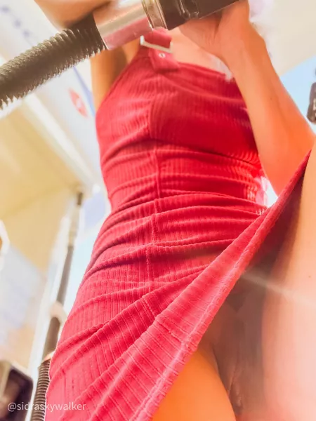 Took my new dress for a test drive❤️‍🔥 by lyralyrapantsonfyra