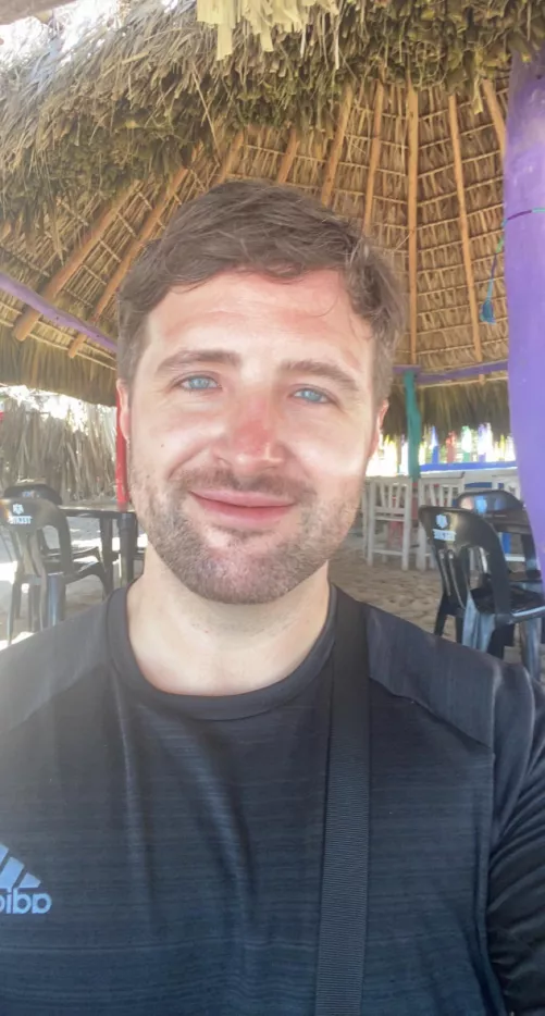 Took this on Zipolite Beach in Oaxaca, Mexico. I’m told I have ocean blue eyes? by Sufjanus