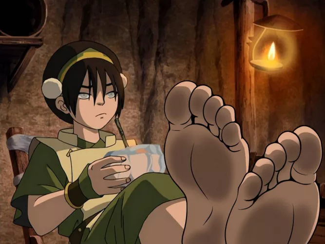 Toph Beifong’s dirty soles [Avatar the Last Airbender] (Nanju) by Dirtydan794