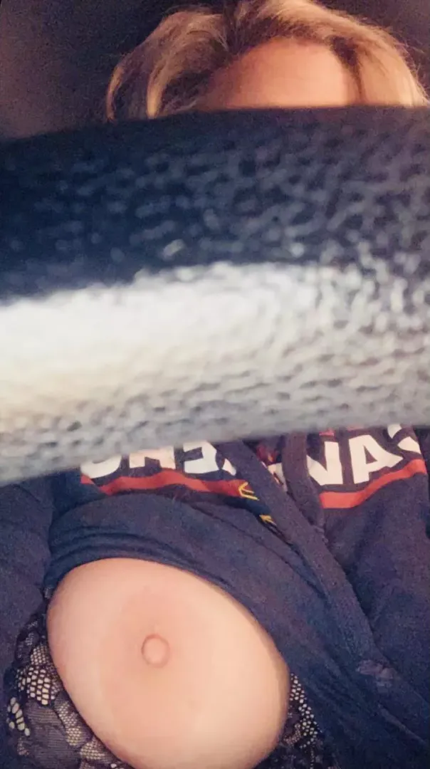 Topless in the car. What could be better? posted by TanyaS4u