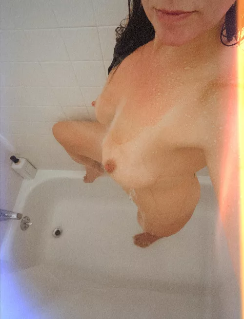 Touching myself in a hot shower is only making me crave you more 😋 by Twinflamesfucking