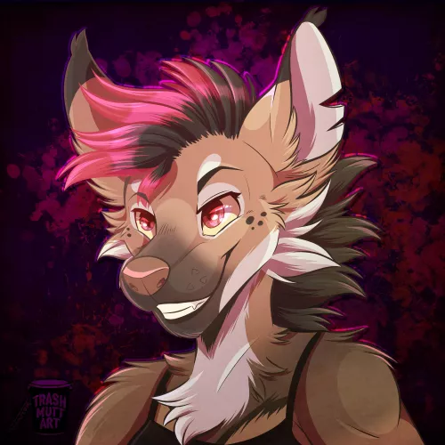 Tough Maned Wolf 🐺 (art by me - TrashmuttArt on Twitter) by trash-mutt