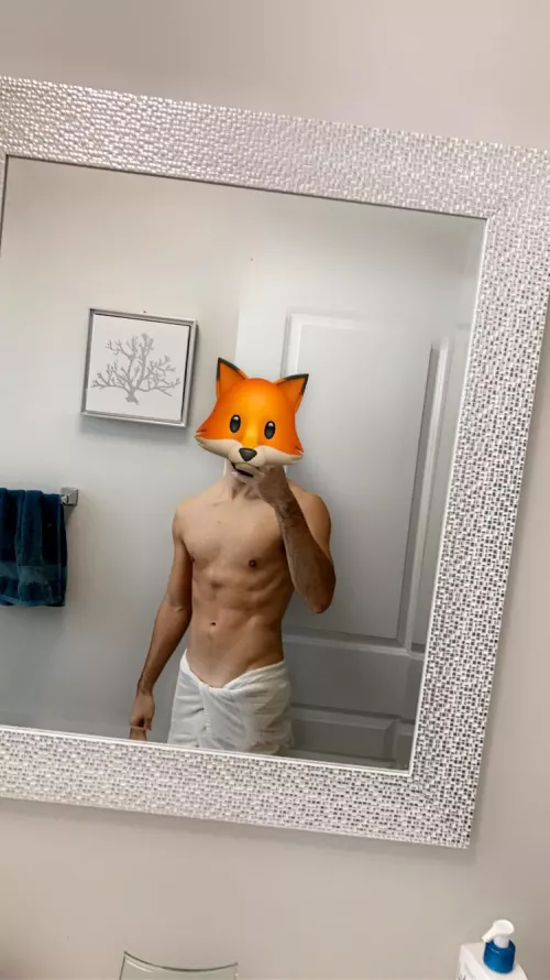 Towel on. Towel off? 🤷🏻‍♂️😈 by vfra5