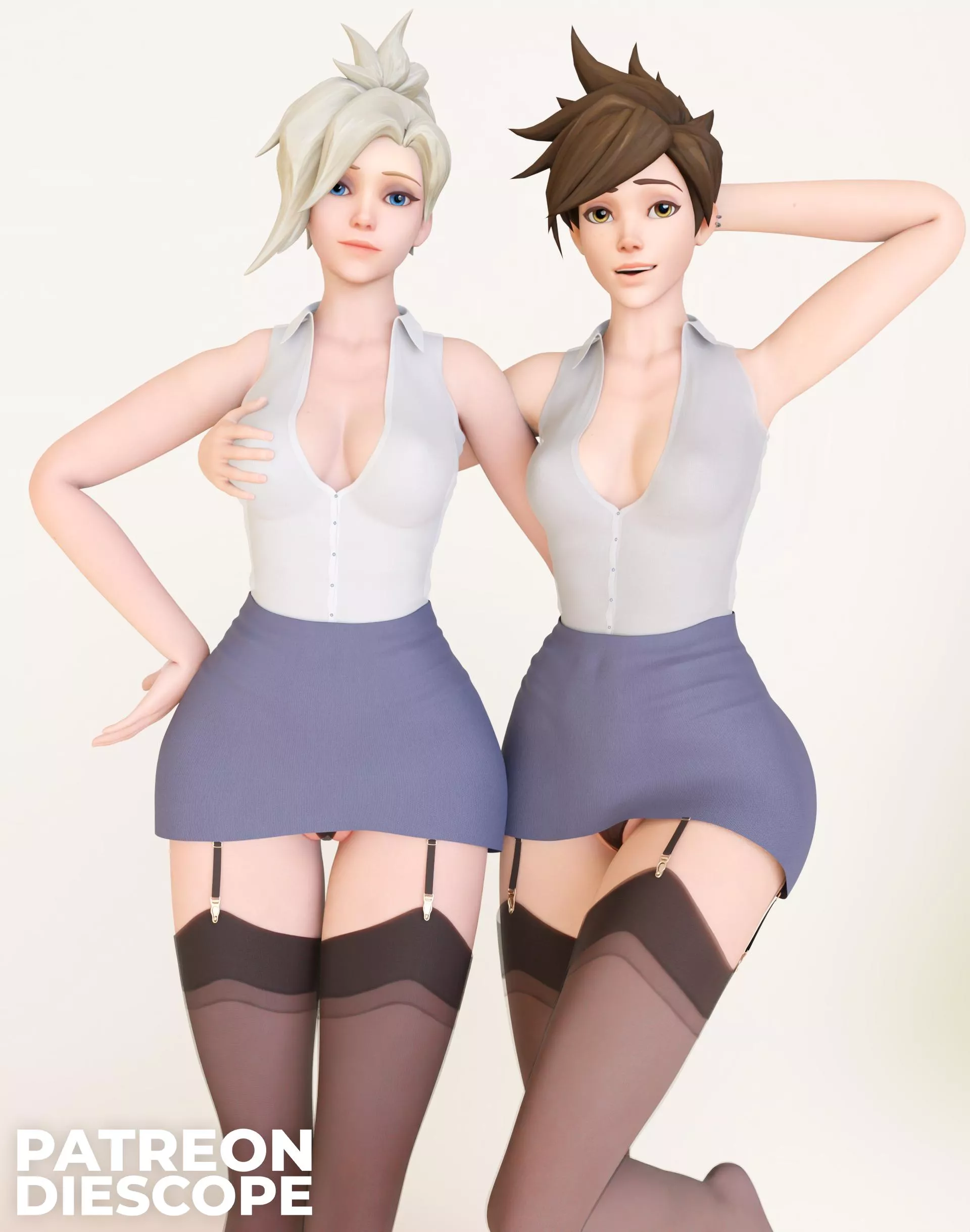 Tracer and Mercy (DieScope) posted by DieScope