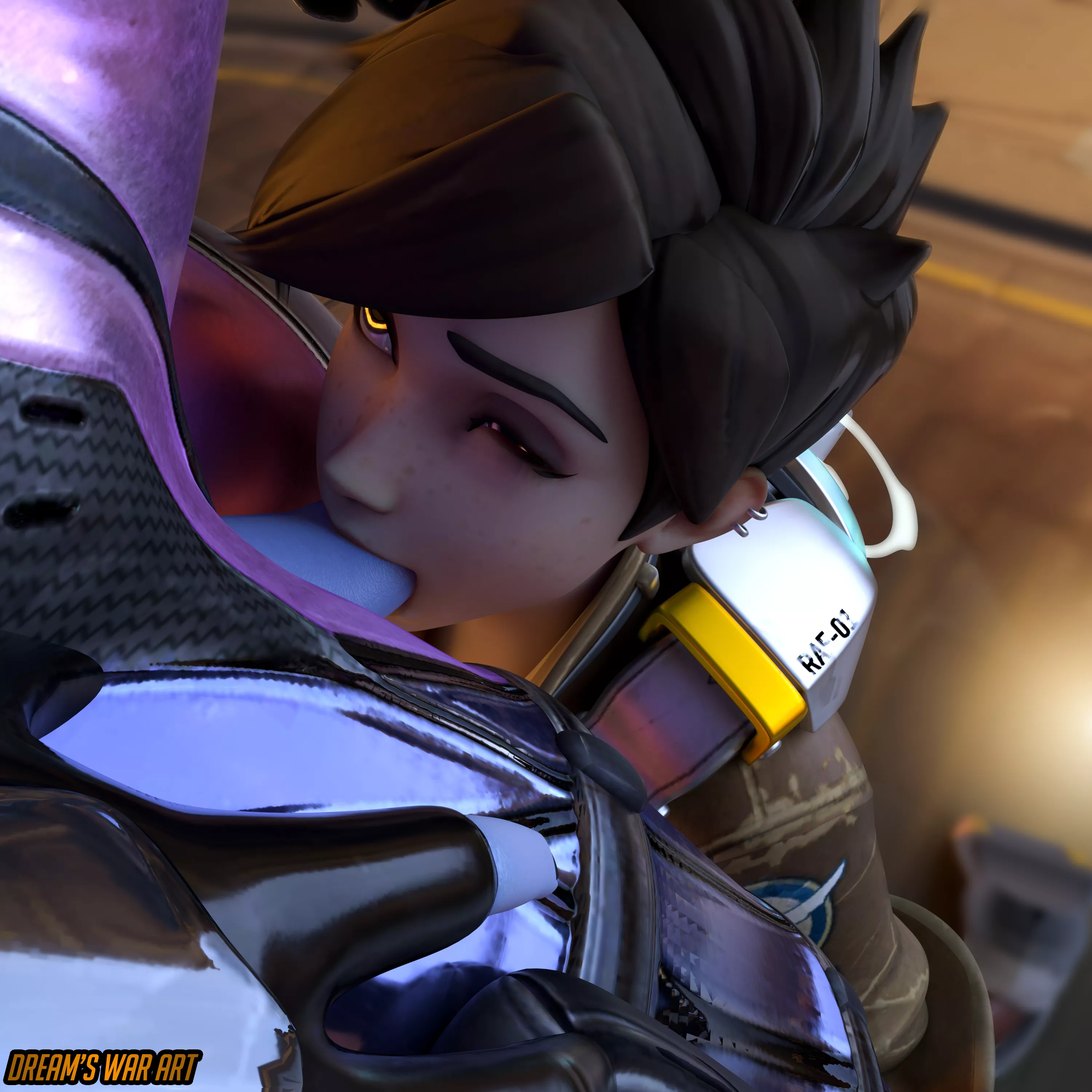 Tracer & Futa Widowmaker (DreamsWar) [Overwatch] posted by pouli-