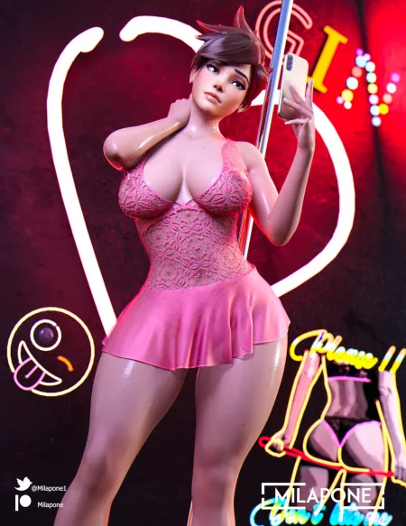 Tracer, (Milapone) [Overwatch] by seequiNz