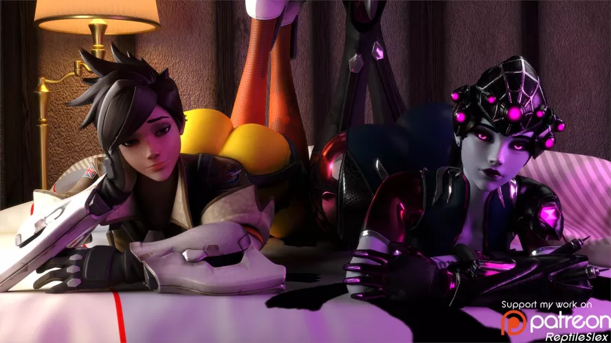 Tracer & Widowmaker (AlenAbyss) by Mxfyn