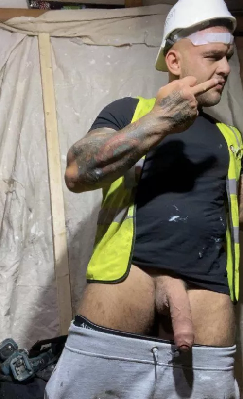 “Tradie in Trackies” … by neilfromsydney2003