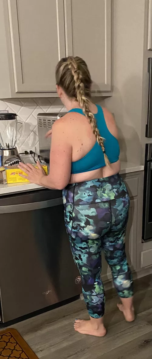 Trading my thick/mom bod unaware wife. Both 36. Telegram is nto8215. by therealj_o_b