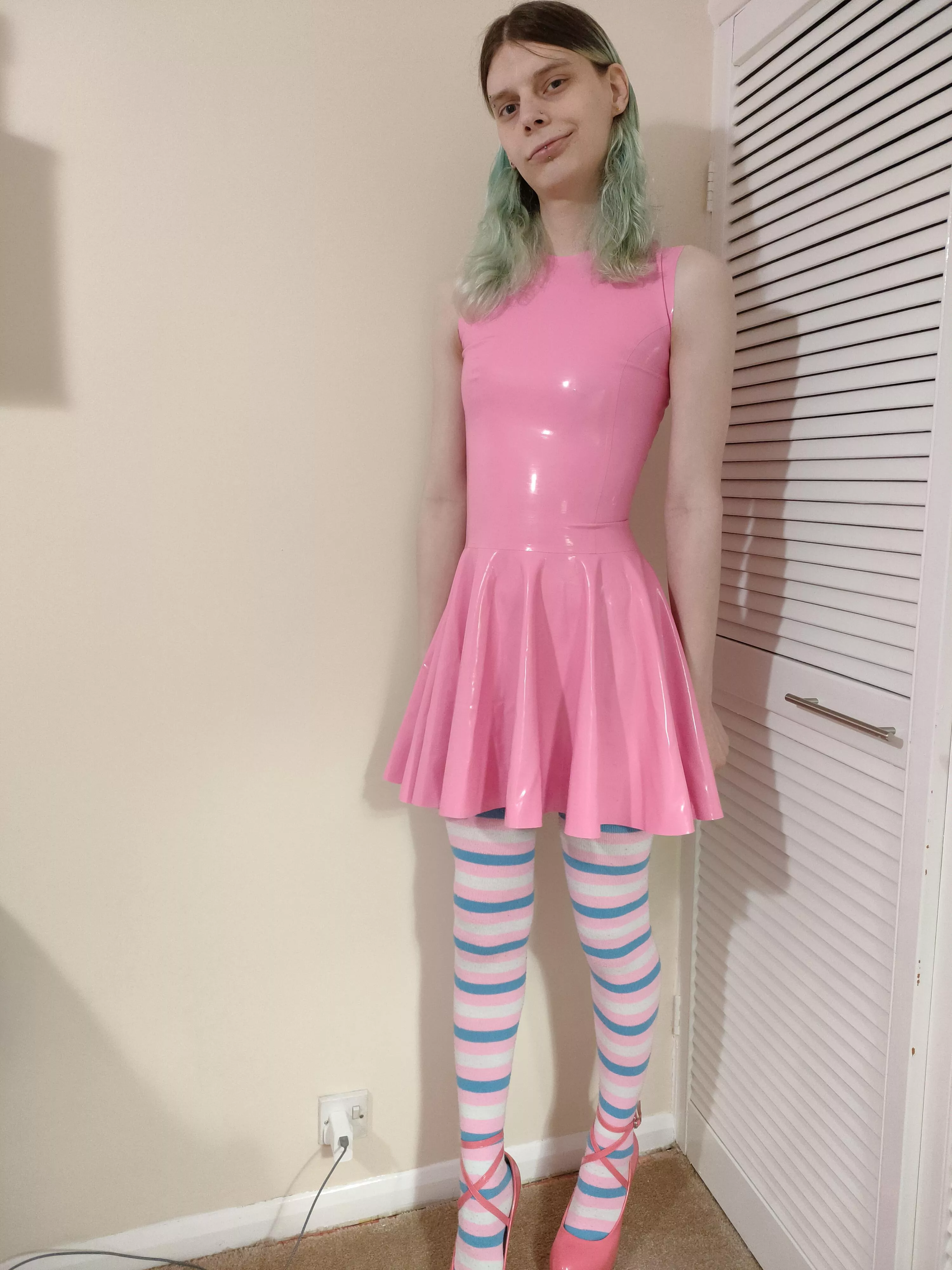 Trans pride posted by WildJasHands