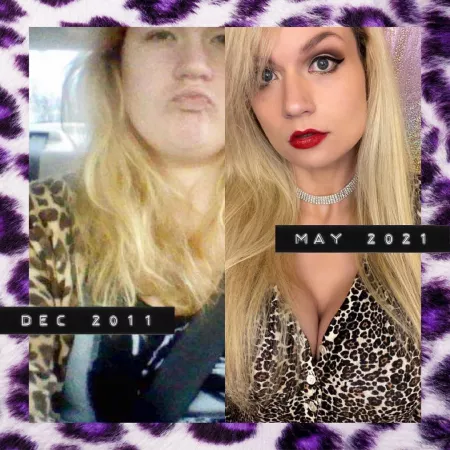 Transformation Tuesday: 18 vs (almost) 28!! by [deleted]