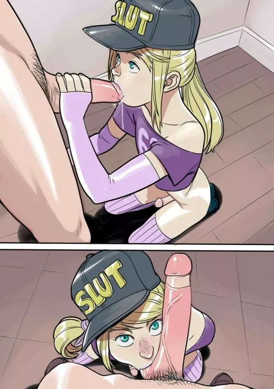 “ Trap Blowjob ” (Artist / Creator : Tekuho _ Hentaitrap.com) posted by Just4curiosity82