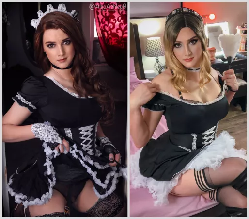 Trap Maid Evolution Over 1 Year 🖤😏 by AlsoAshley