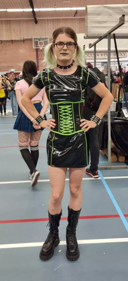 Treated myself on a new Gothic outfit! ^_^ by Maartje_CD