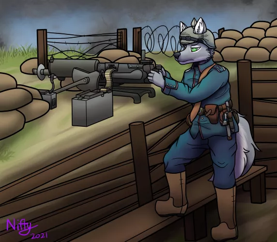 Trench warfare! by NiftyNight